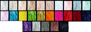 ostrich fringe trim colors